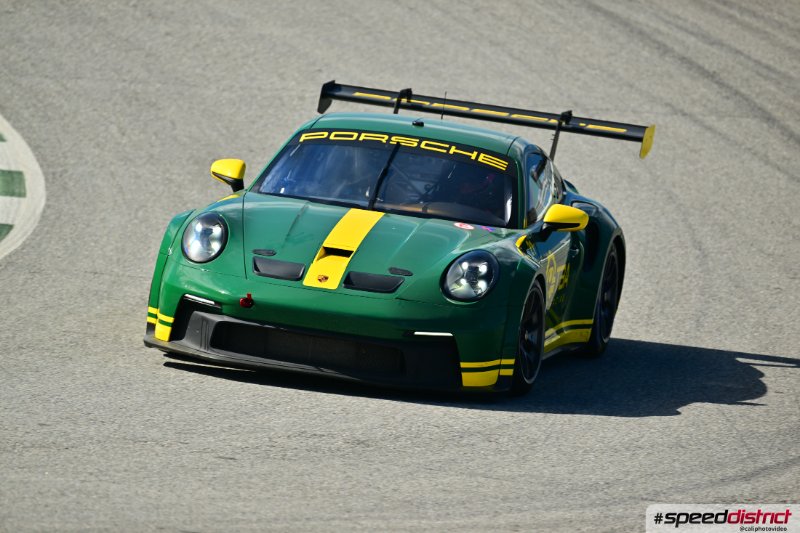 Porsche 911 GT3 Cup green