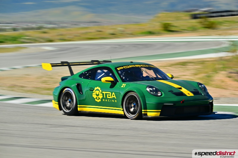 Porsche 911 GT3 Cup green