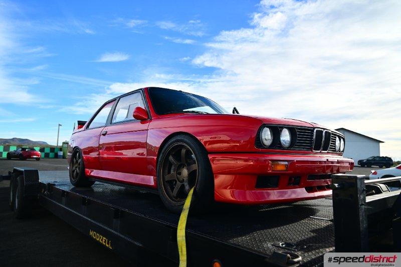 BMW 3 Series red