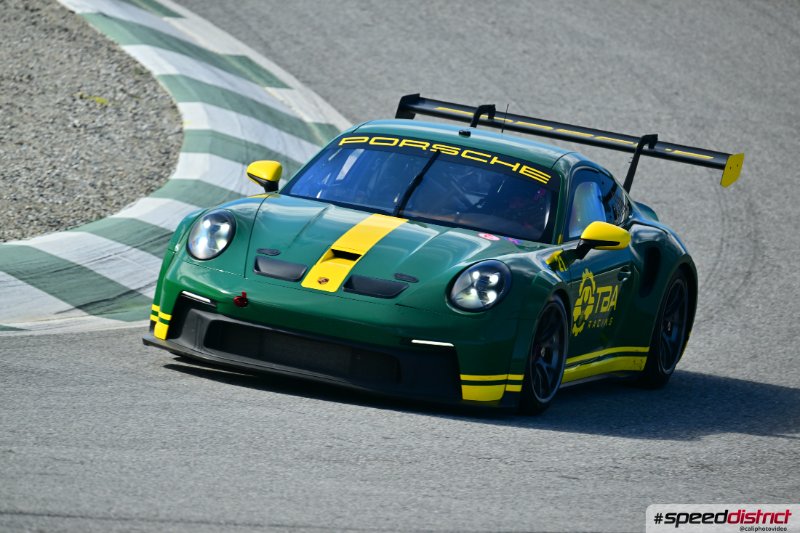 Porsche 911 GT3 Cup green