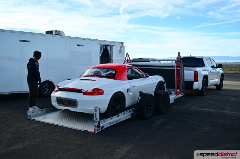 Porsche Boxster white