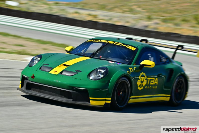 Porsche 911 GT3 Cup green
