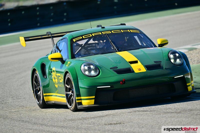 Porsche 911 GT3 Cup green