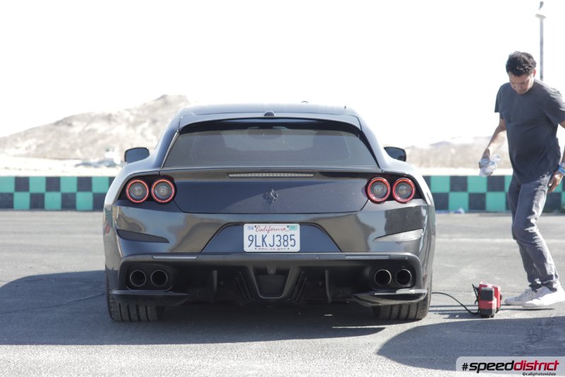 Ferrari GTC4Lusso dark gray