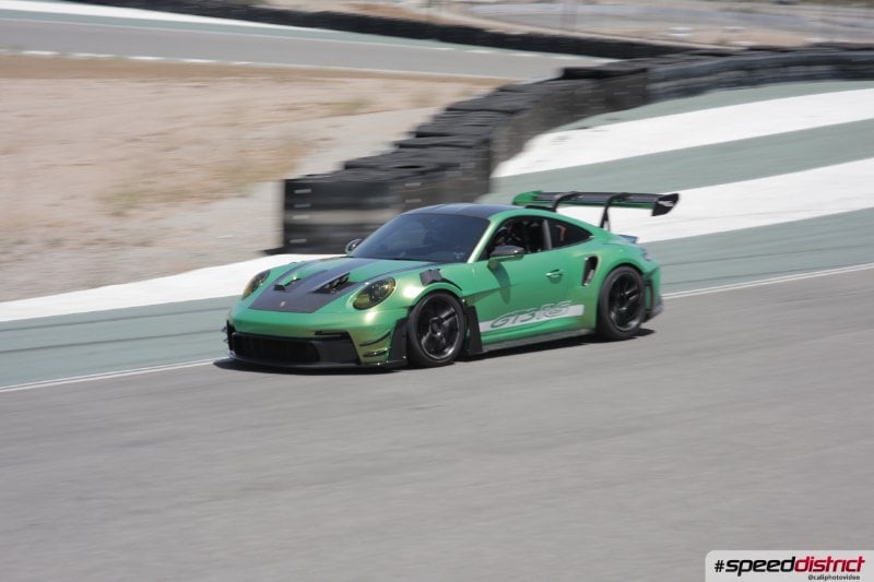 Porsche 911 GT3 RS green