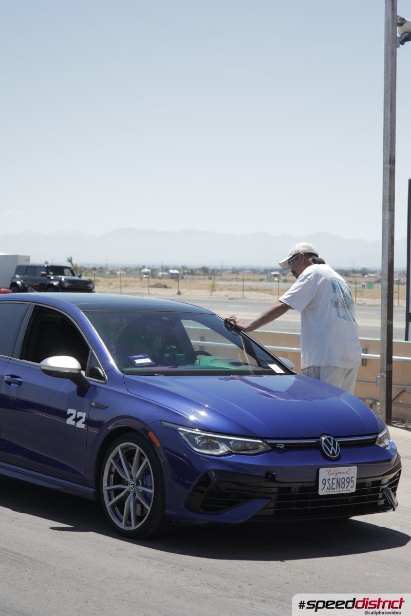 Volkswagen Golf blue