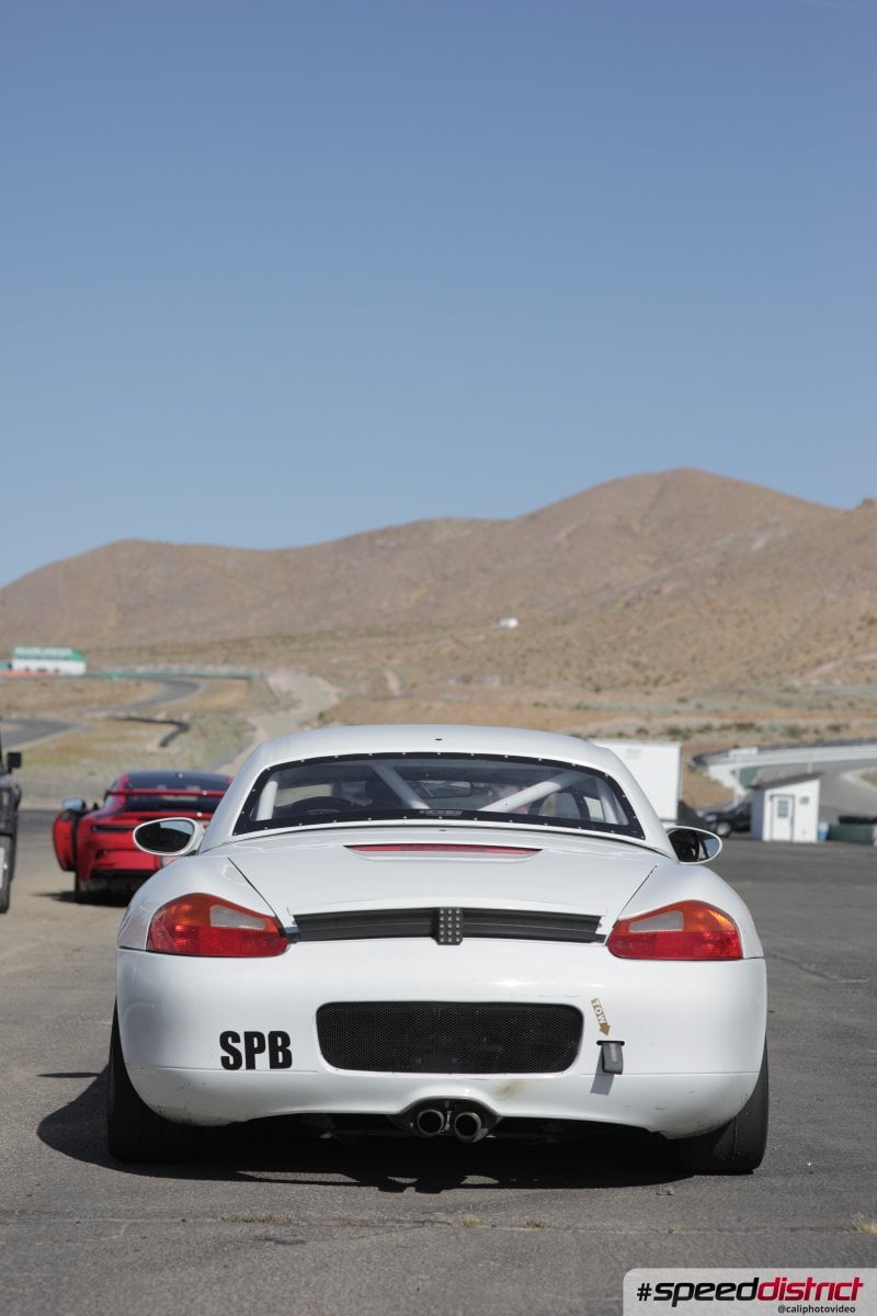 Porsche Boxster white