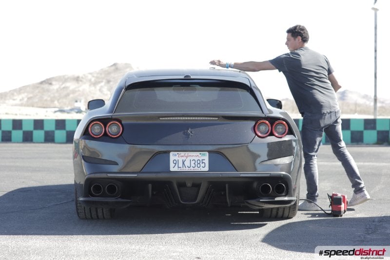 Ferrari GTC4Lusso gray