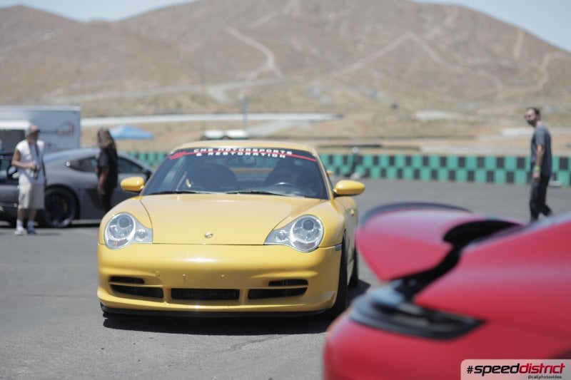 Porsche 911 yellow
