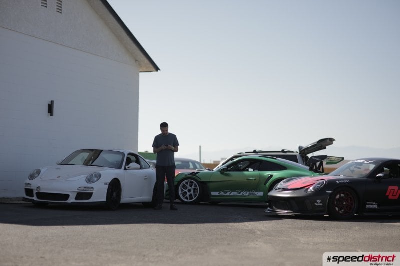 Porsche 911 green