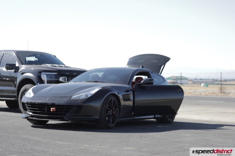 Ferrari GTC4Lusso dark gray