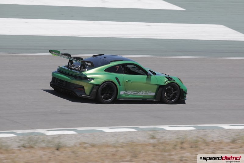 Porsche 911 GT3 RS green