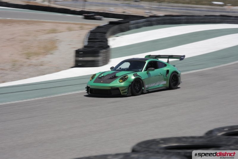 Porsche 911 GT3 RS green