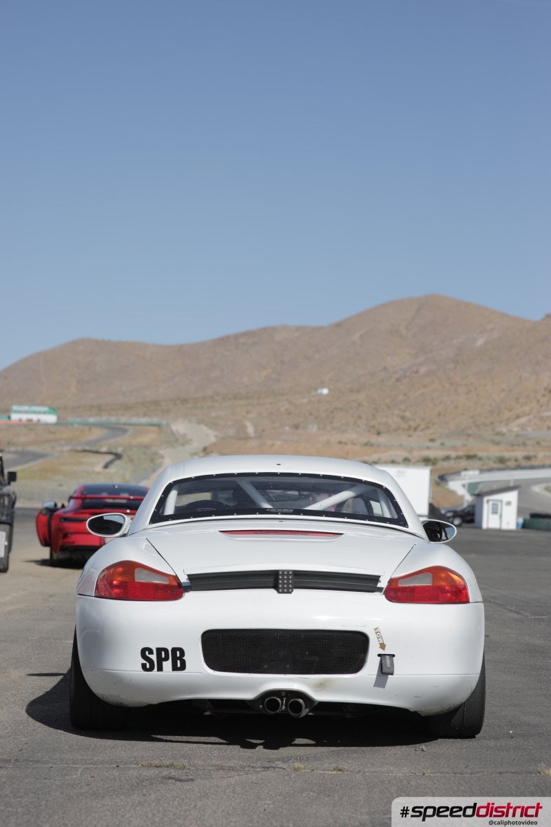 Porsche Boxster white