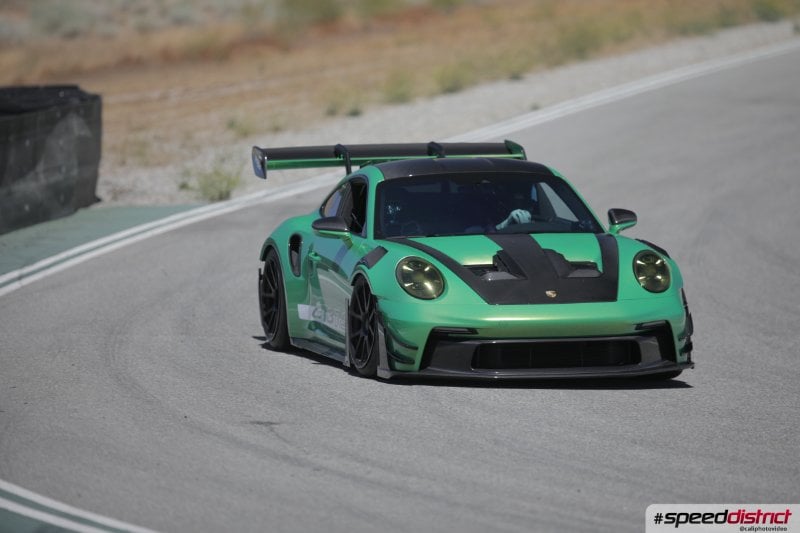 Porsche 911 GT3 RS green