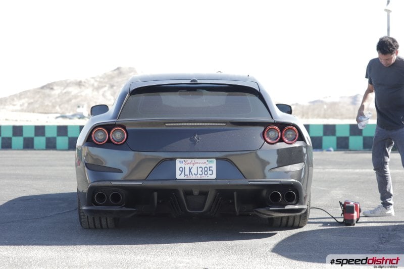 Ferrari GTC4Lusso dark gray