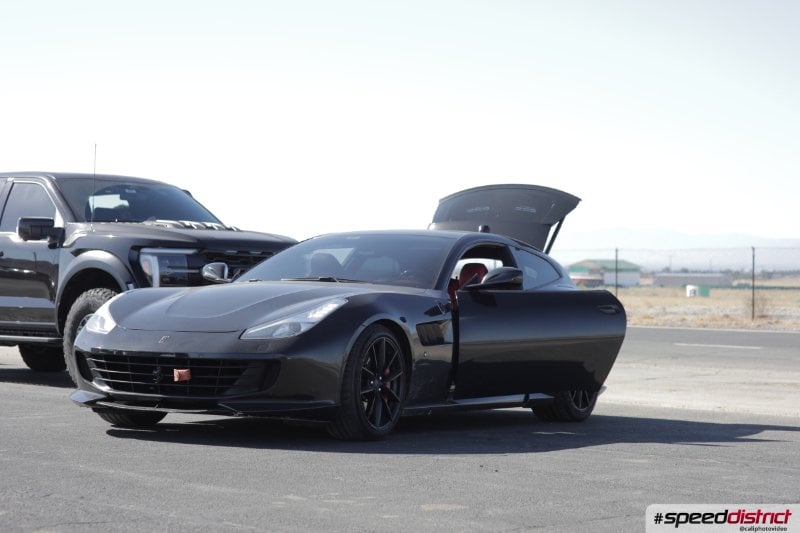 Ferrari GTC4Lusso dark gray