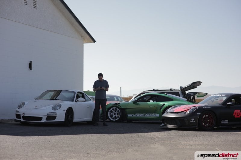 Porsche 911 green