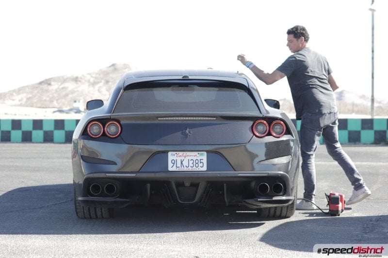 Ferrari GTC4Lusso gray
