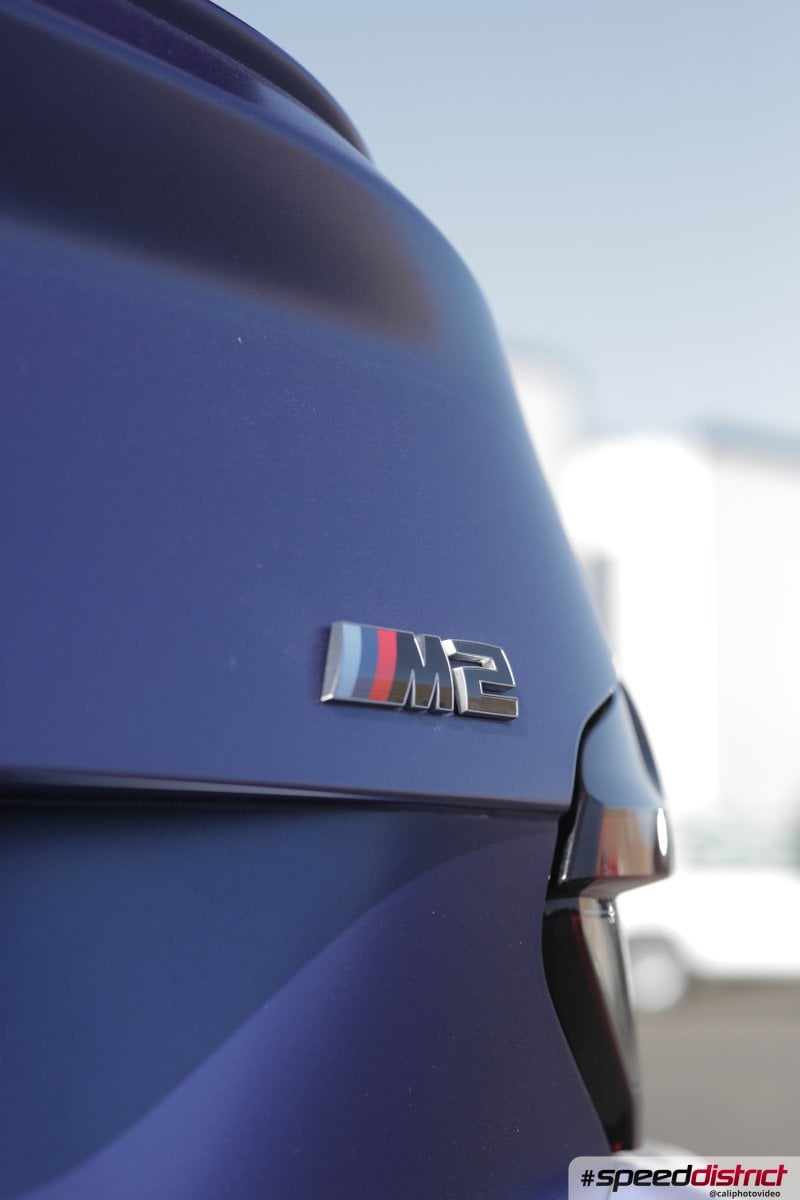 BMW M2 blue