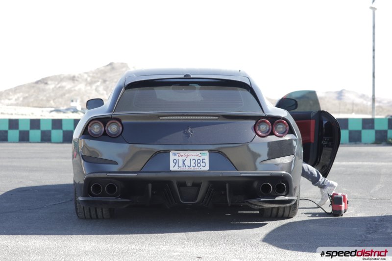 Ferrari GTC4Lusso dark gray
