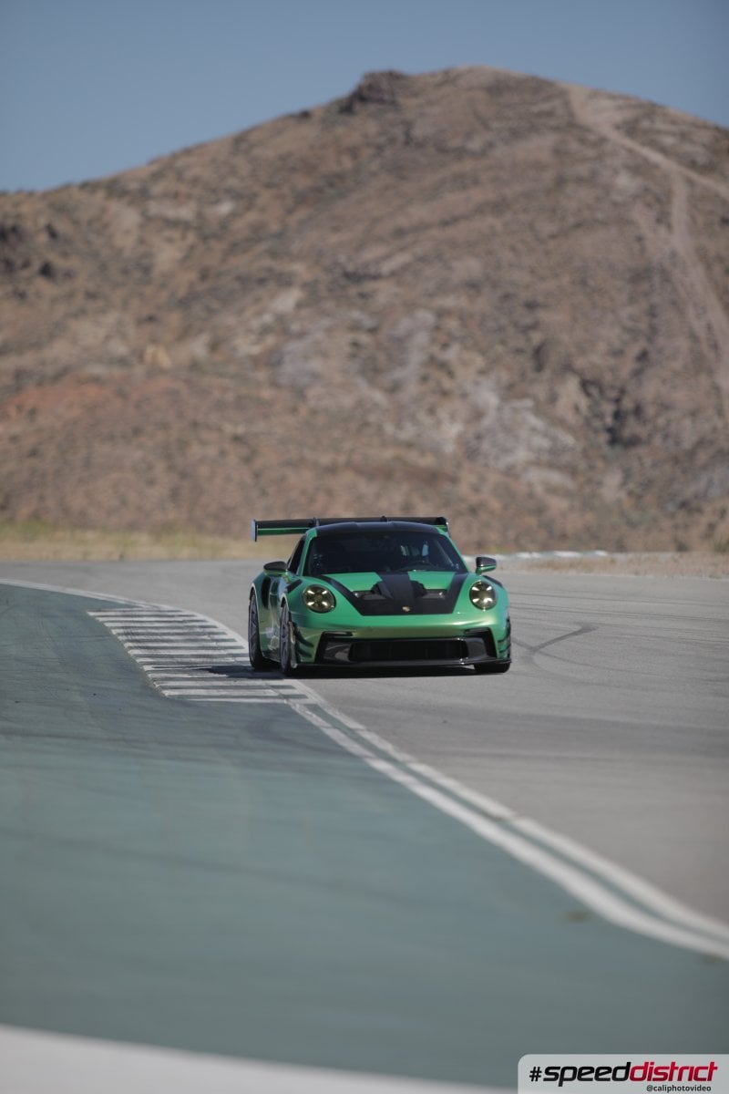 Porsche 911 GT3 Cup green