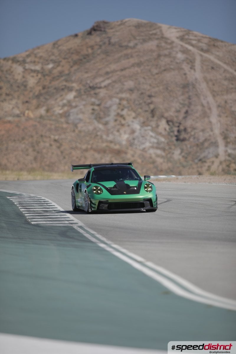 Porsche 911 GT3 Cup green
