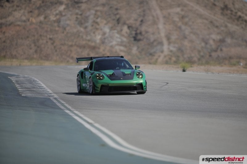 Porsche 911 GT3 RS green