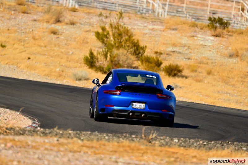 Porsche 911 GT3 blue