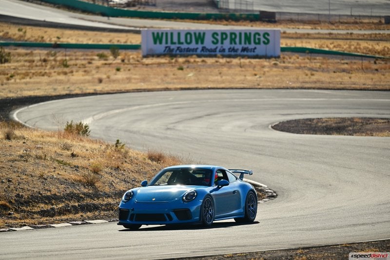 Porsche 911 GT3 blue