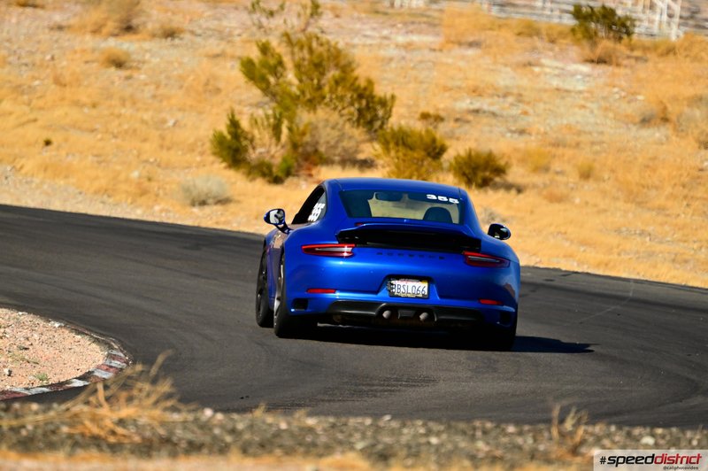 Porsche 911 GT3 blue