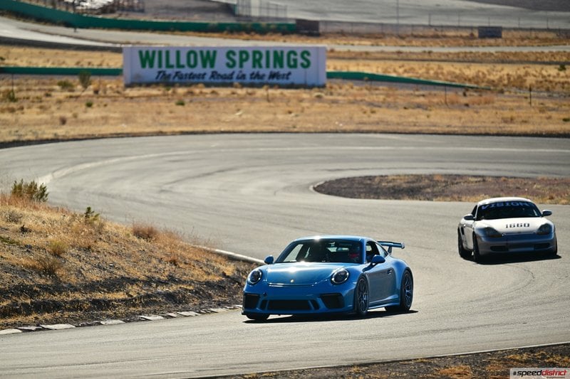 Porsche 911 GT3 blue