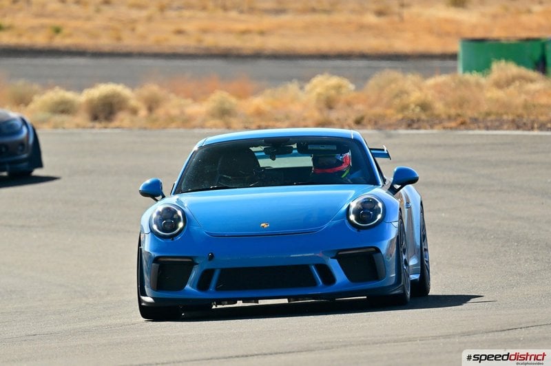 Porsche 911 GT3 RS blue