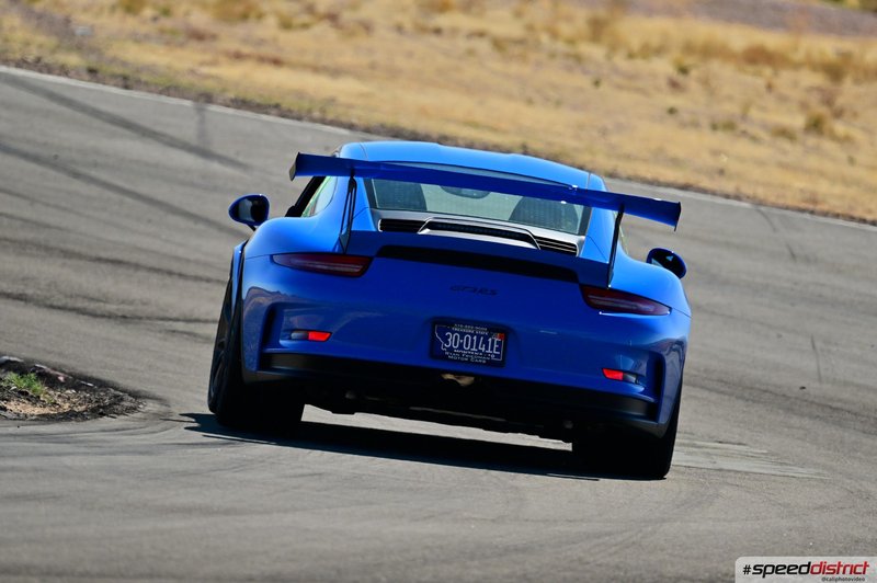 Porsche 911 GT3 RS blue