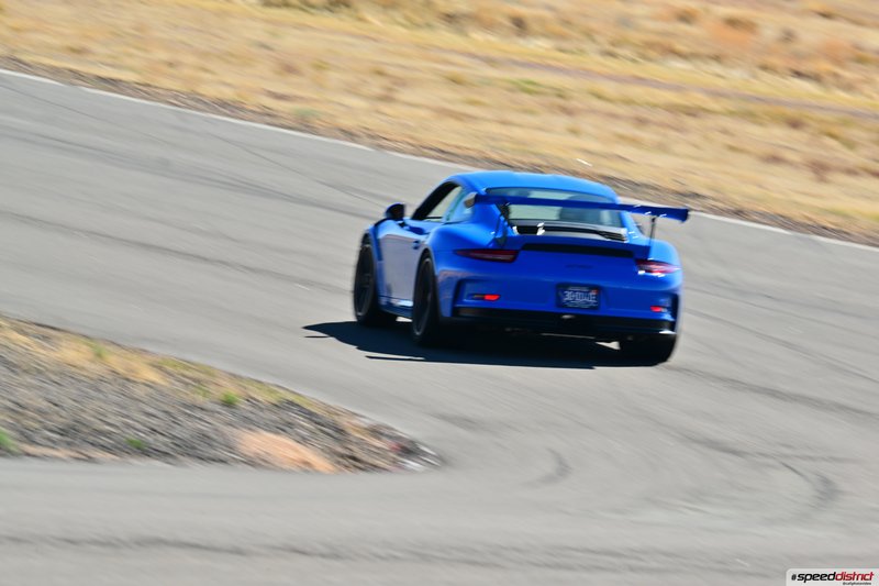 Porsche 911 GT3 RS blue