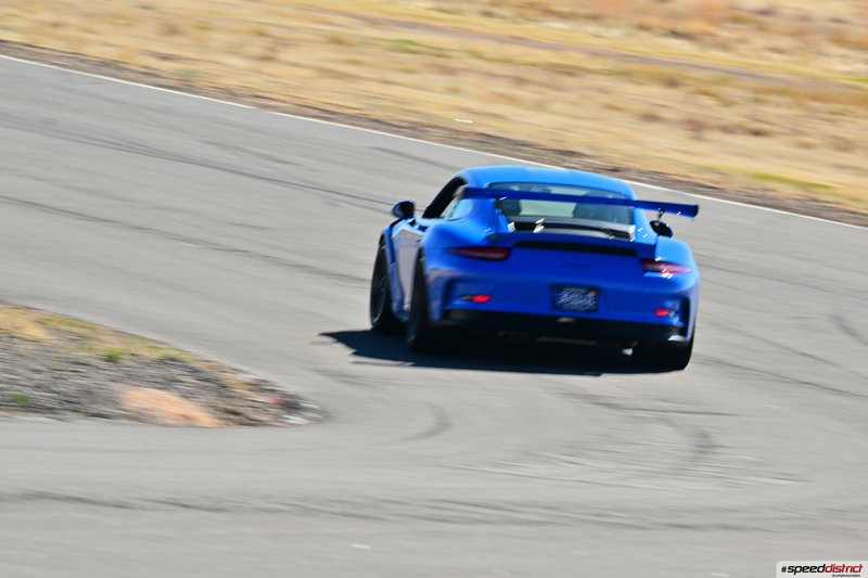 Porsche 911 GT3 RS blue