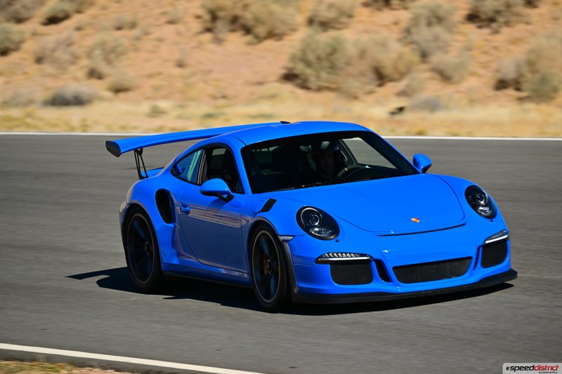 Porsche 911 GT3 RS blue