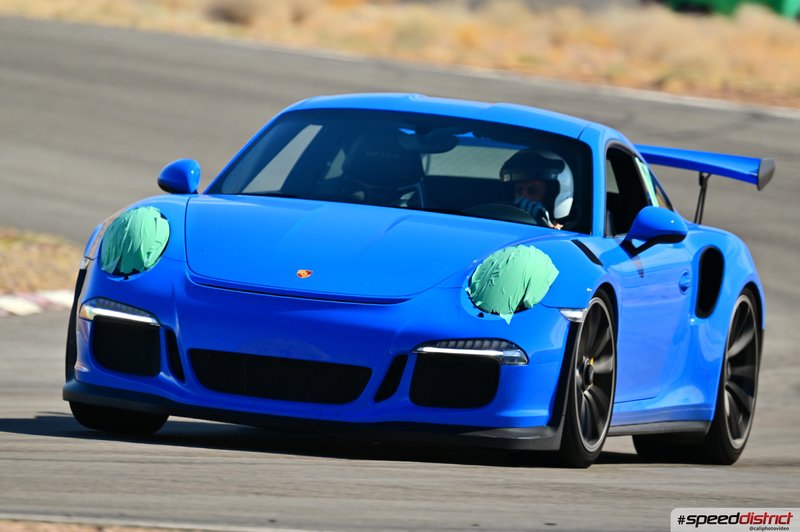 Porsche 911 GT3 RS blue