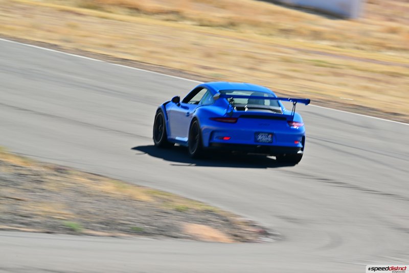 Porsche 911 GT3 RS blue