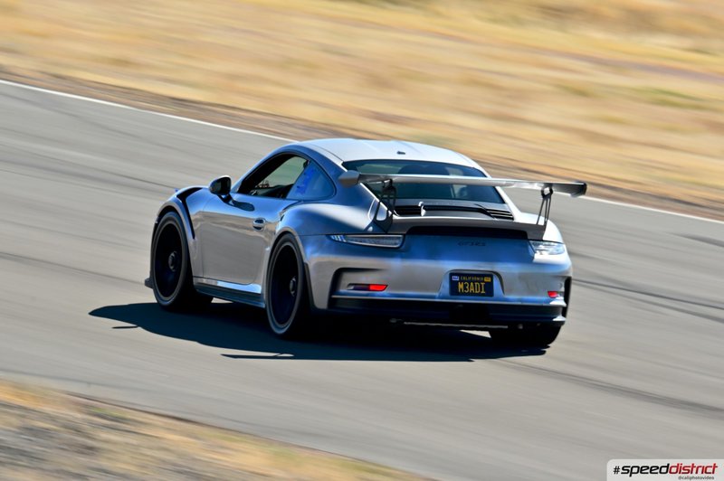 Porsche 911 GT3 RS silver