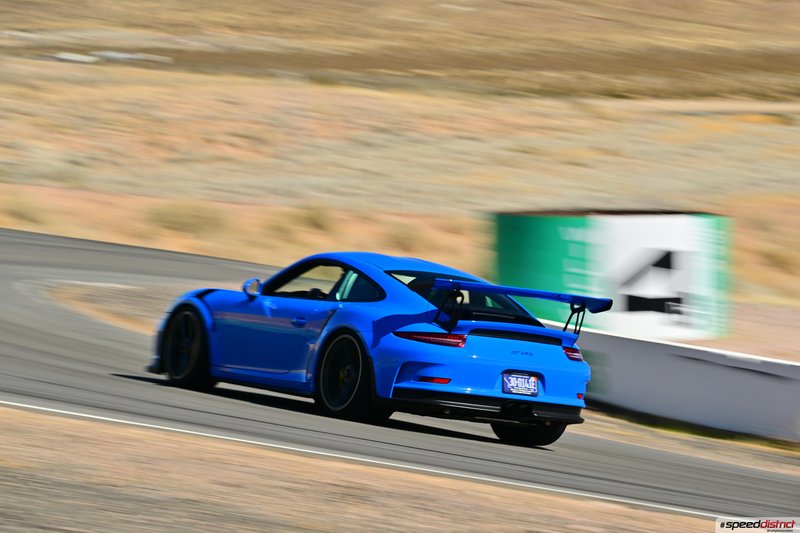 Porsche 911 GT3 RS blue