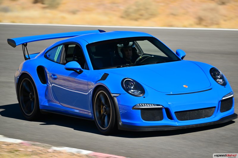 Porsche 911 GT3 RS blue