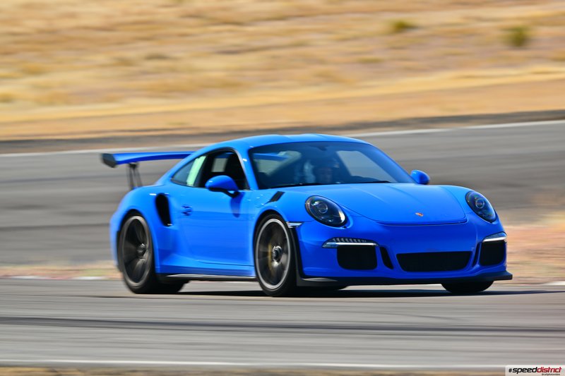 Porsche 911 GT3 RS blue