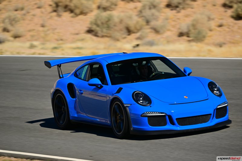 Porsche 911 GT3 RS blue