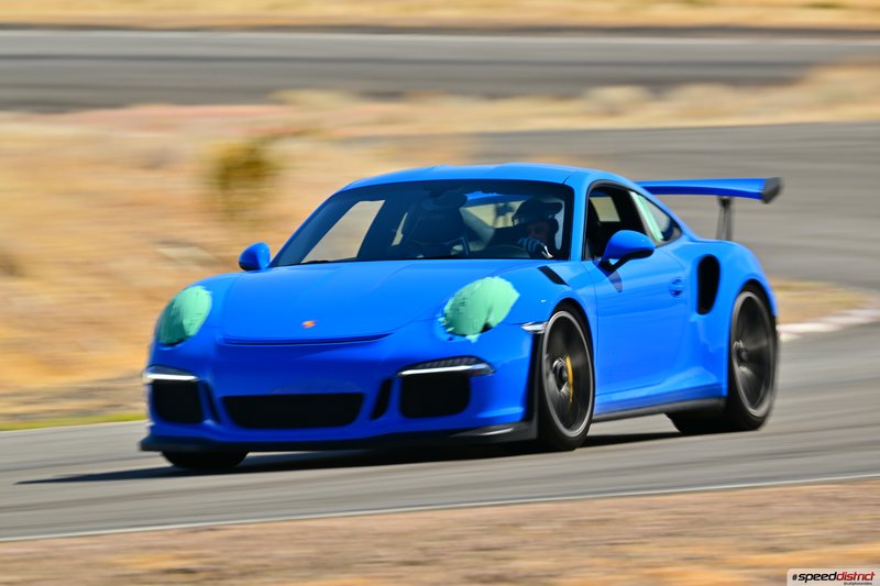 Porsche 911 GT3 RS blue