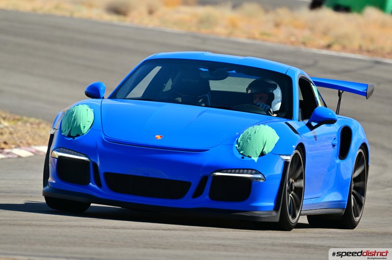 Porsche 911 GT3 RS blue