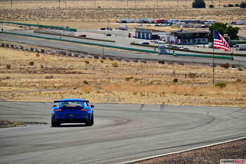 Porsche 911 GT3 RS blue