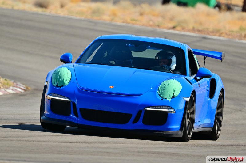 Porsche 911 GT3 RS blue