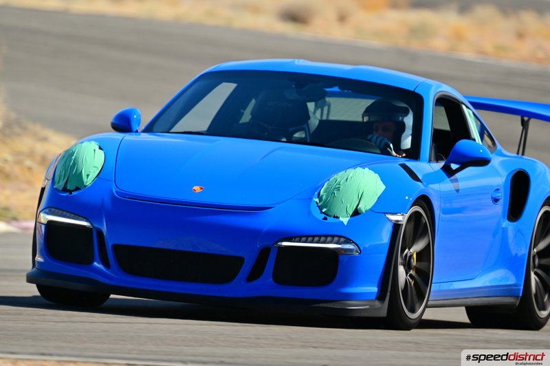 Porsche 911 GT3 RS blue