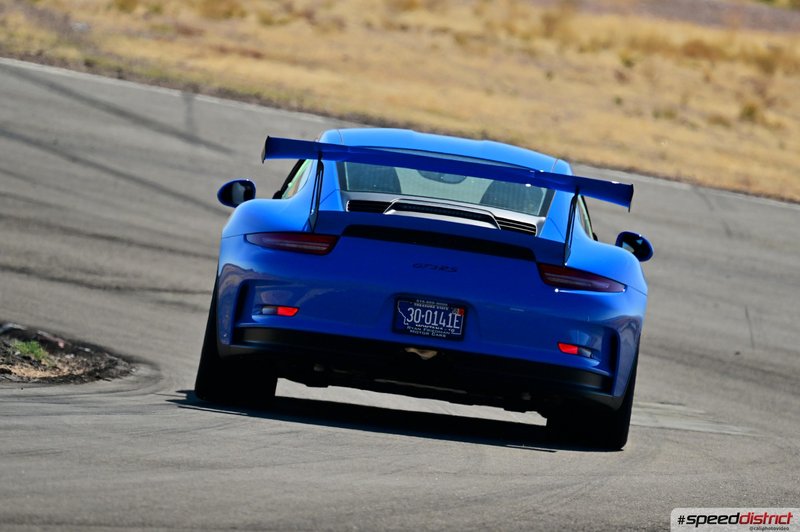 Porsche 911 GT3 RS blue